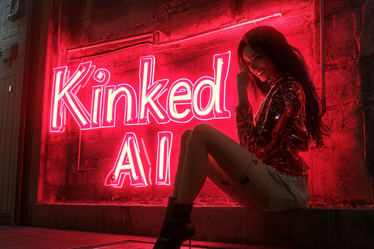 Kined AI Neon Sign
